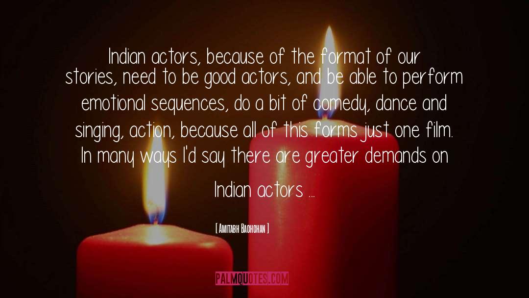 On Hollywood quotes by Amitabh Bachchan