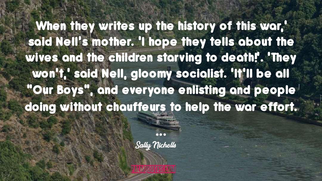 On Hope quotes by Sally Nicholls
