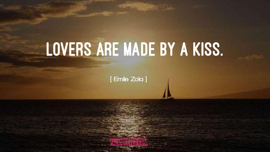 On Kissing quotes by Emile Zola