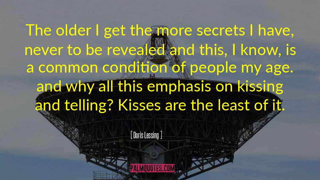 On Kissing quotes by Doris Lessing