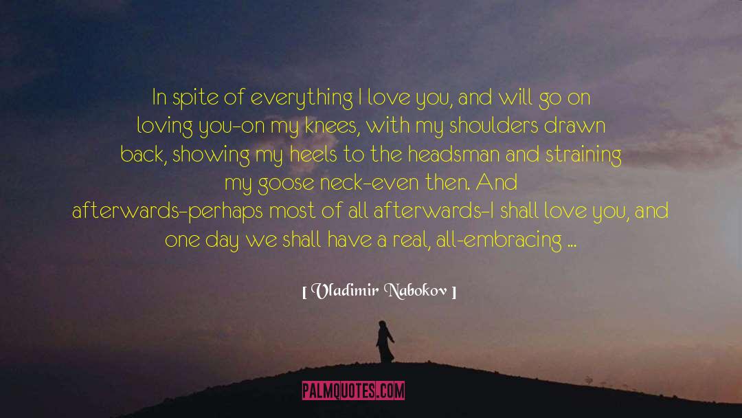 On Loving quotes by Vladimir Nabokov