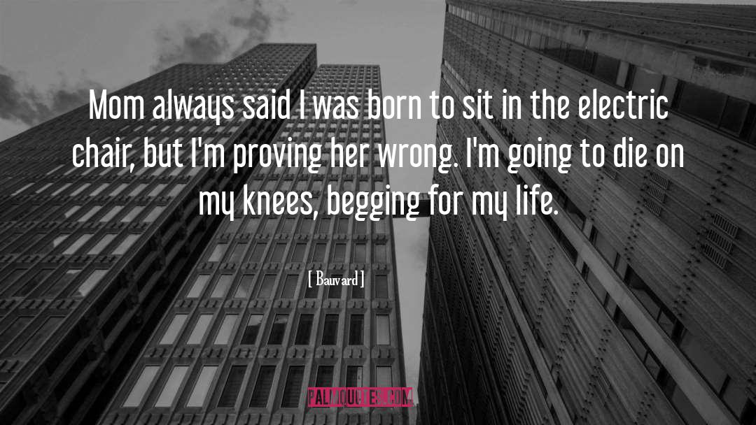 On My Knees quotes by Bauvard