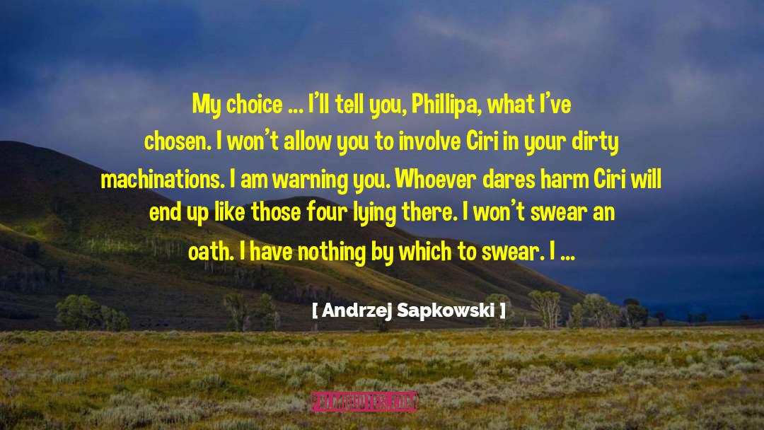 On Oath quotes by Andrzej Sapkowski
