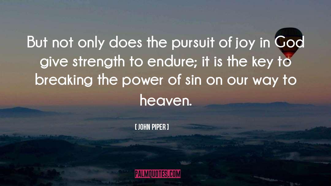 On Our Way quotes by John Piper