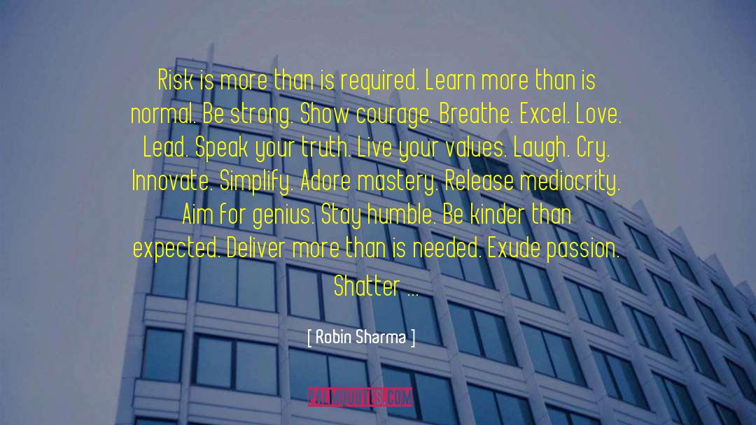 On Passion quotes by Robin Sharma