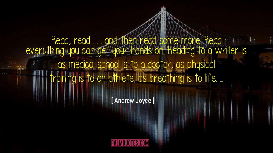 On Reading quotes by Andrew Joyce