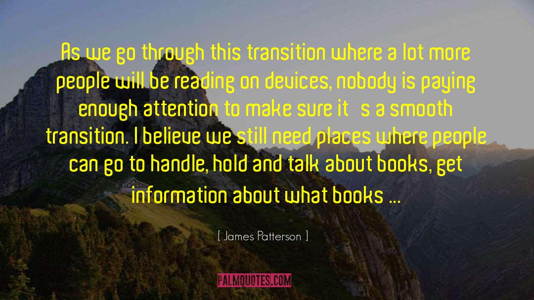 On Reading quotes by James Patterson