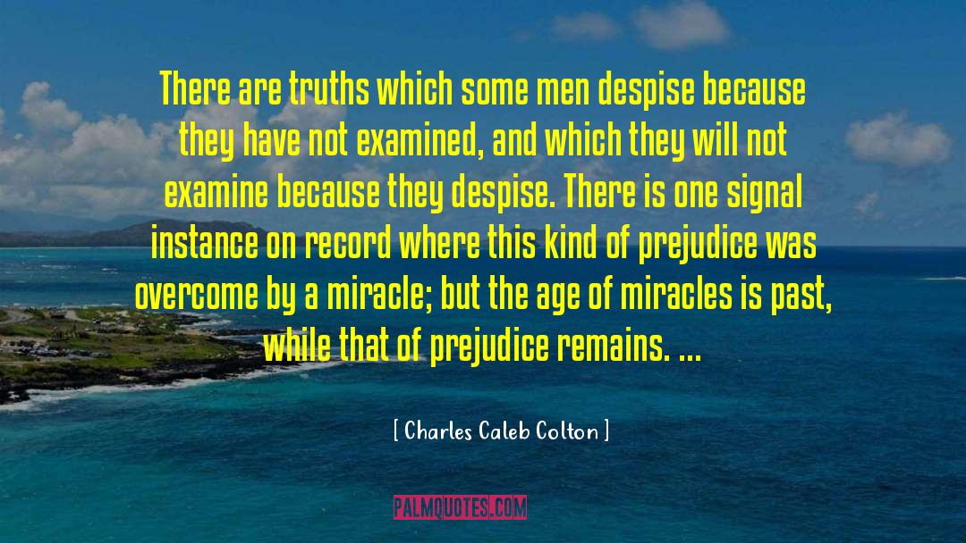 On Record quotes by Charles Caleb Colton