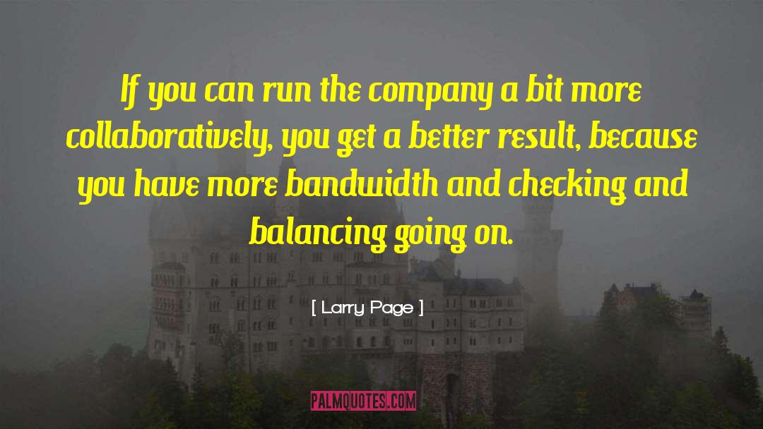 On Running quotes by Larry Page