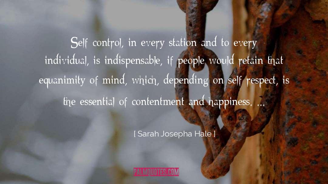 On Self Overcoming quotes by Sarah Josepha Hale