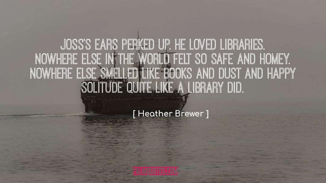 On Solitude quotes by Heather Brewer