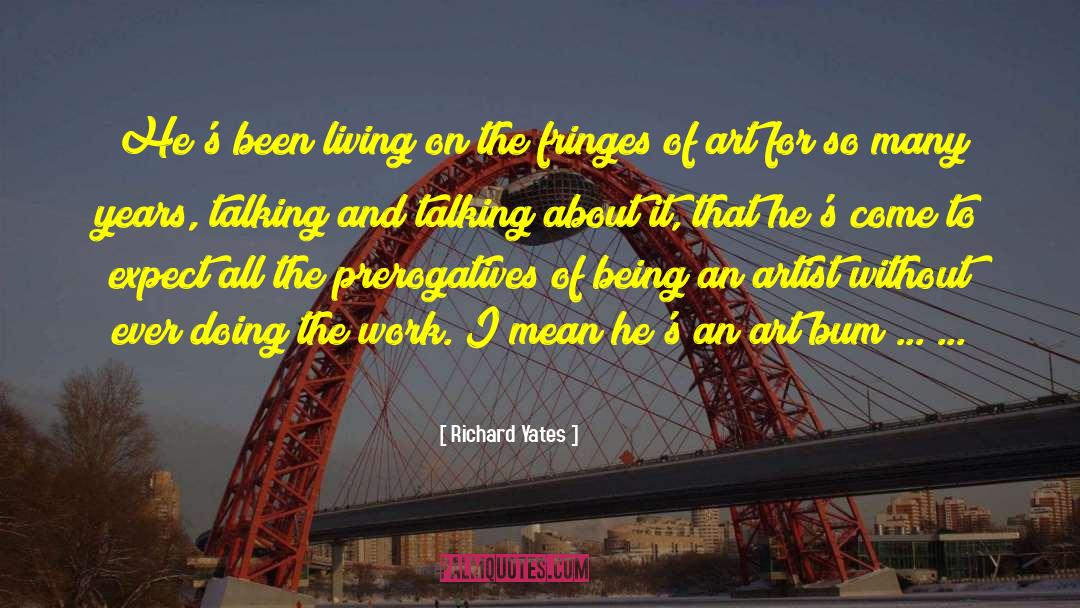 On The Fringes quotes by Richard Yates