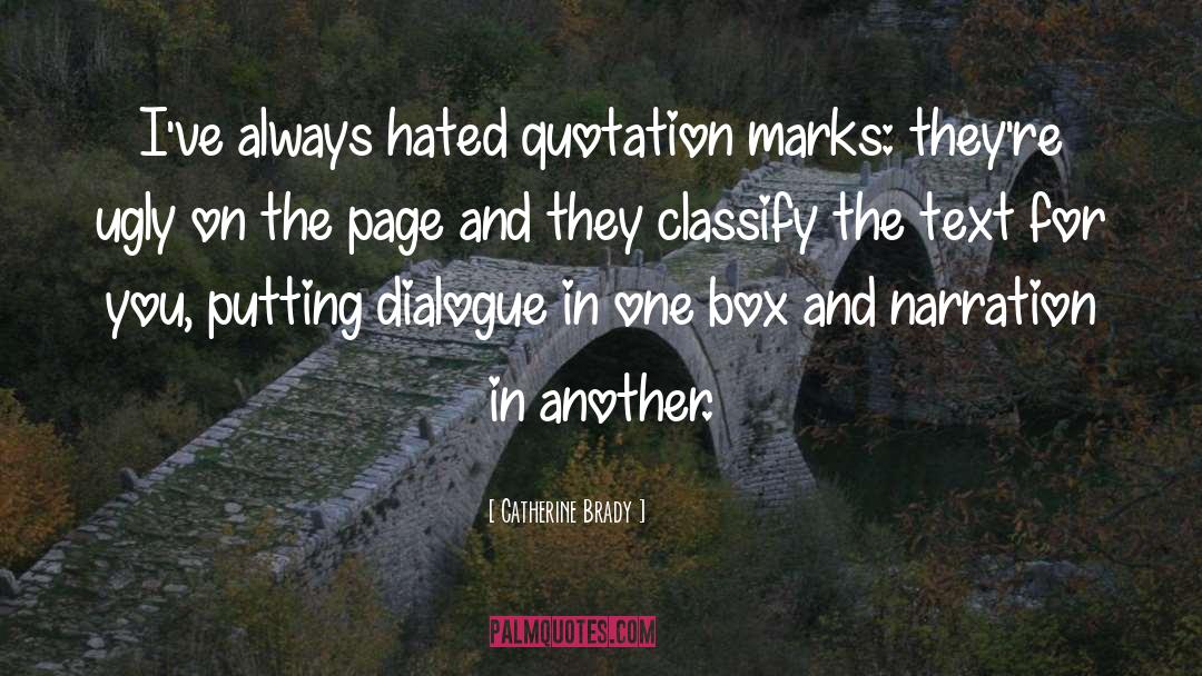 On The Page quotes by Catherine Brady