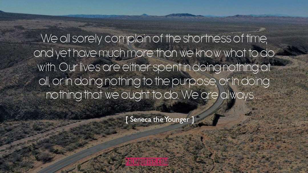 On The Shortness Of Life quotes by Seneca The Younger