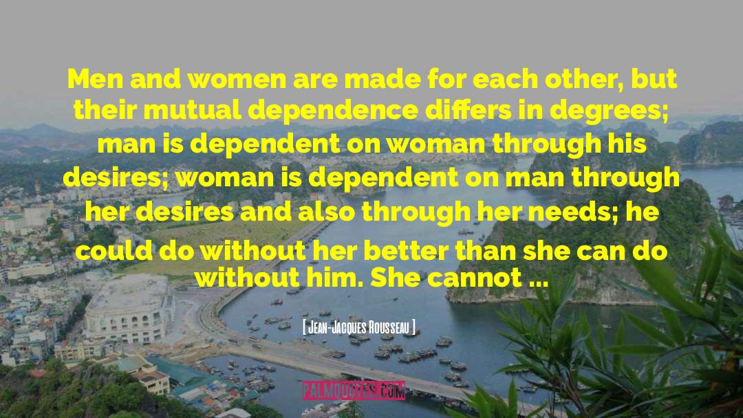 On Woman quotes by Jean-Jacques Rousseau