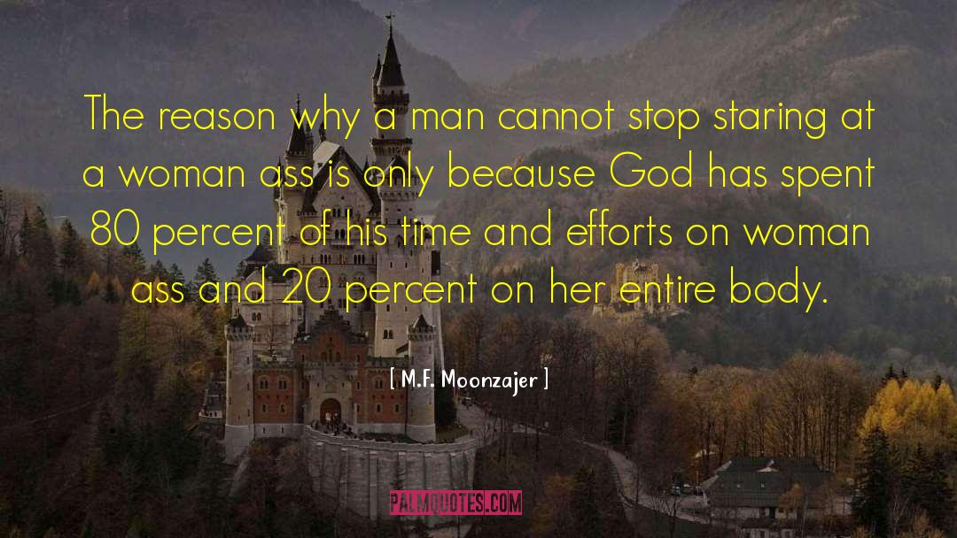 On Woman quotes by M.F. Moonzajer