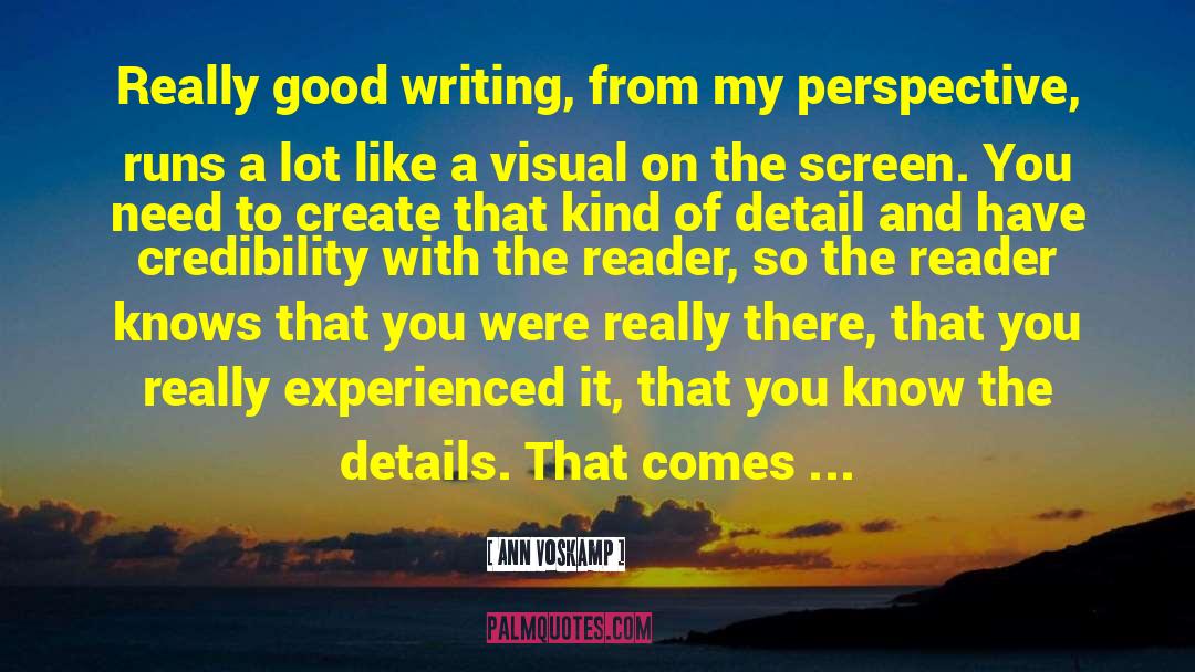 On Writing Fiction quotes by Ann Voskamp