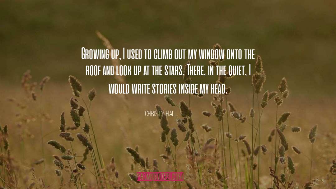 On Writing quotes by Christy Hall