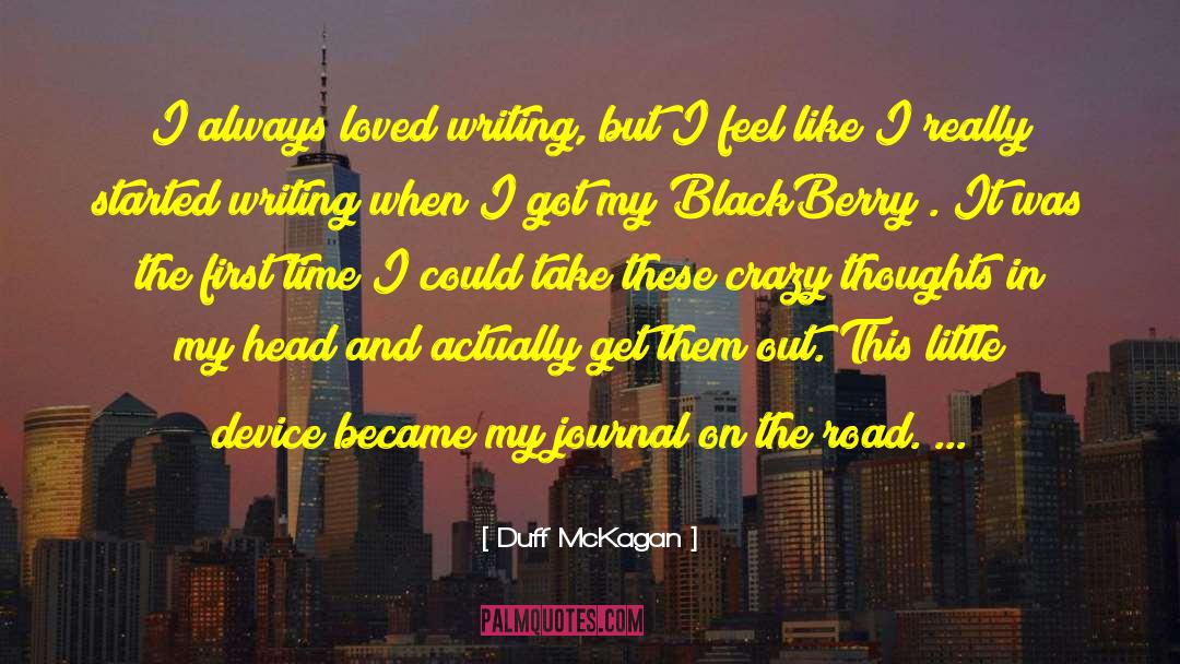 On Writing Stranger Will quotes by Duff McKagan