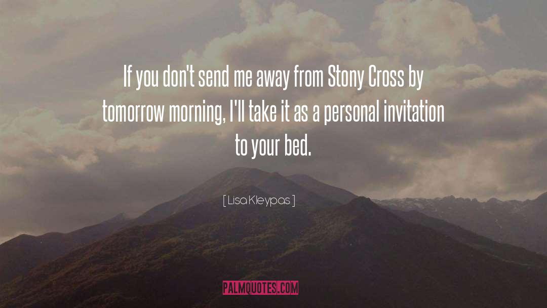 Once You Cross Me quotes by Lisa Kleypas