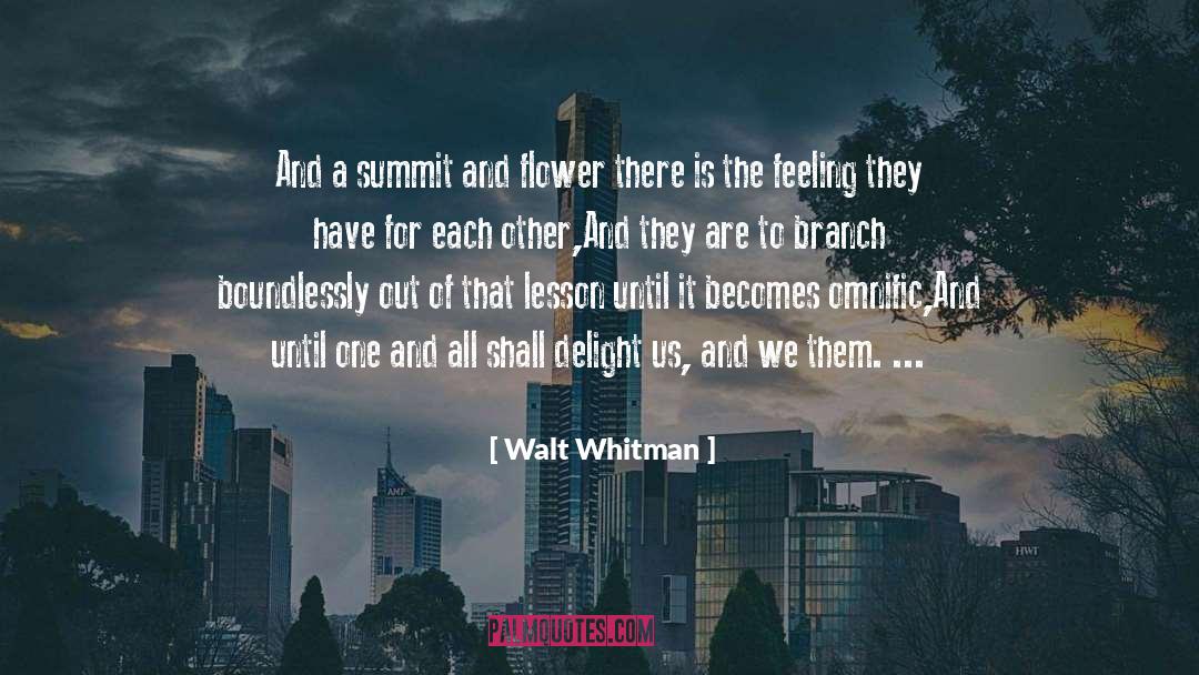 One And All quotes by Walt Whitman