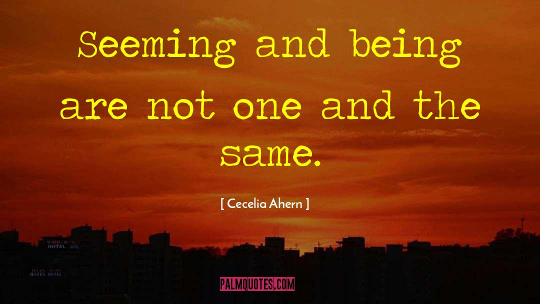 One And The Same quotes by Cecelia Ahern