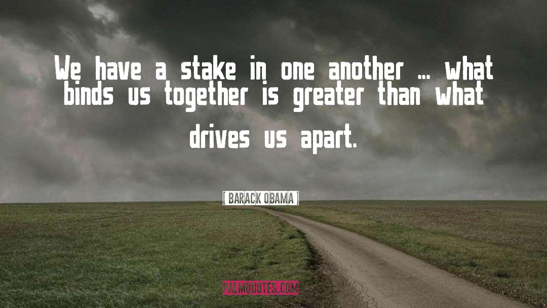 One Another quotes by Barack Obama