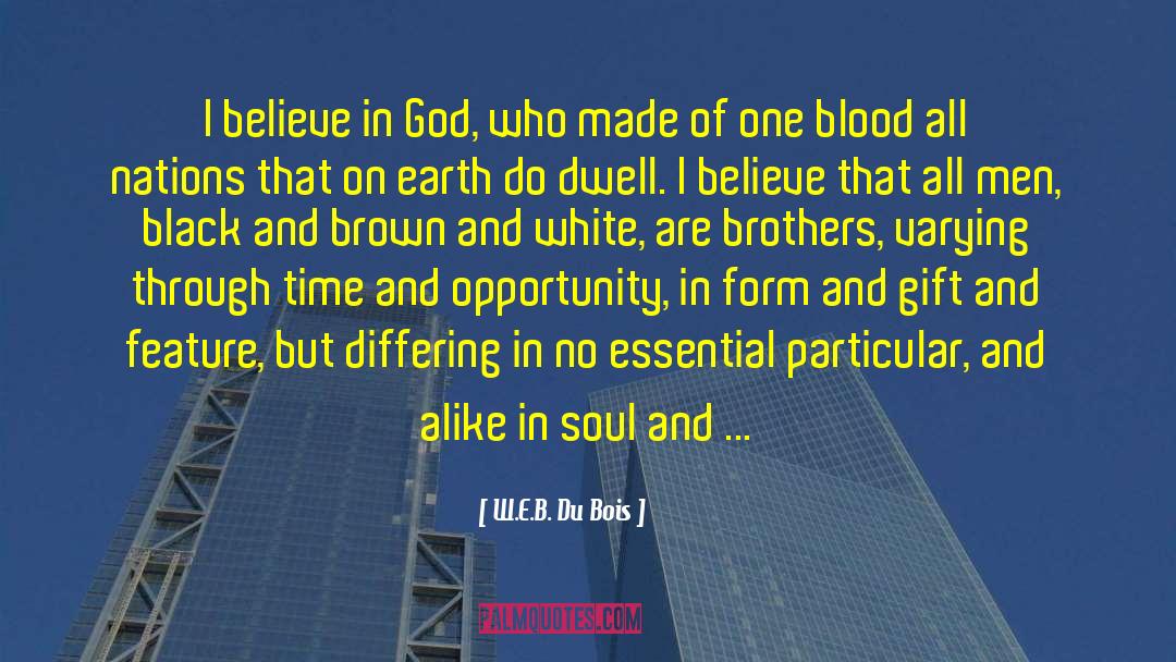One Blood quotes by W.E.B. Du Bois