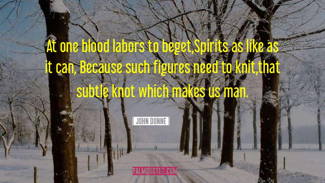 One Blood quotes by John Donne