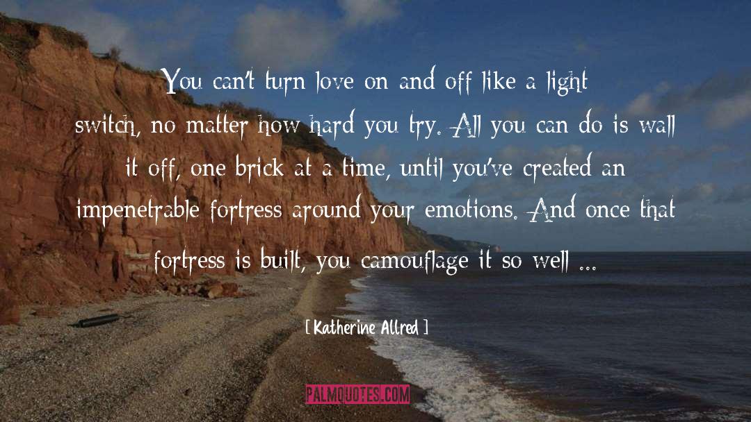 One Brick quotes by Katherine Allred