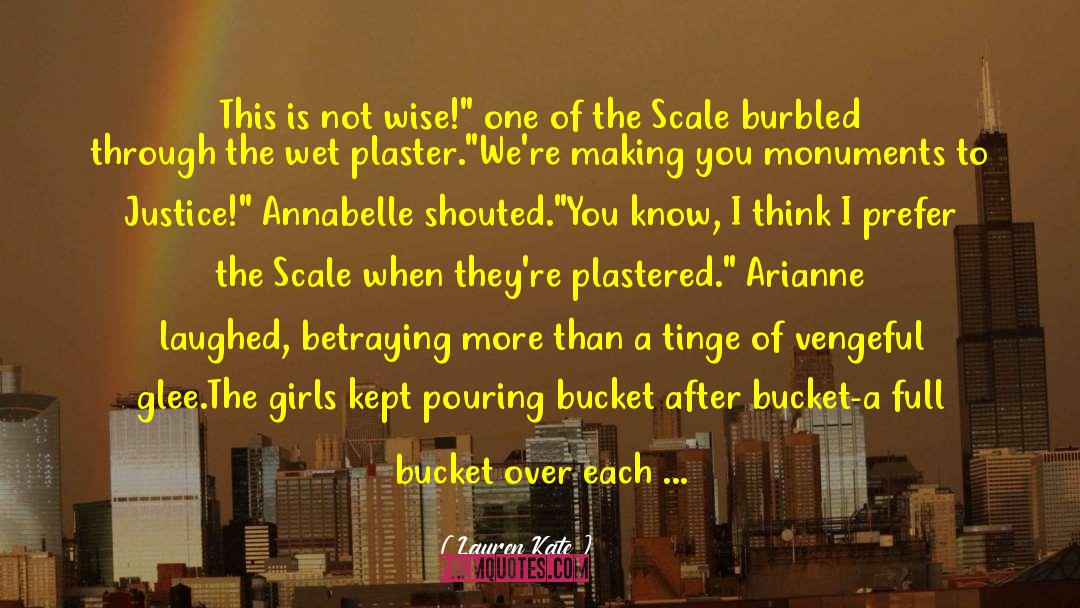 One Bucket Of Tears quotes by Lauren Kate
