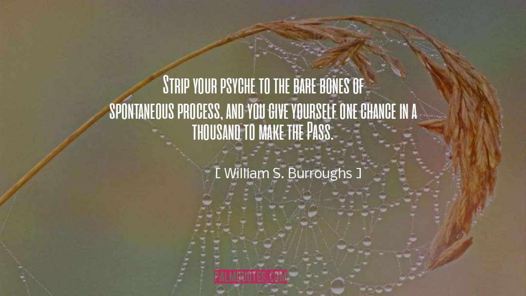 One Chance quotes by William S. Burroughs