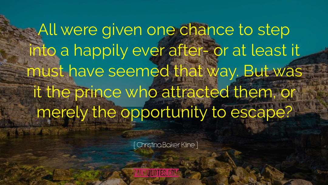 One Chance quotes by Christina Baker Kline