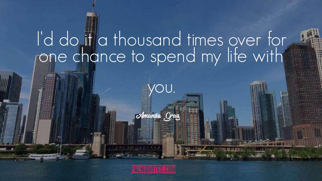 One Chance quotes by Amanda Gray