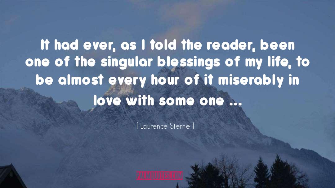 One Desire quotes by Laurence Sterne