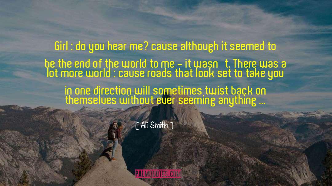 One Direction quotes by Ali Smith