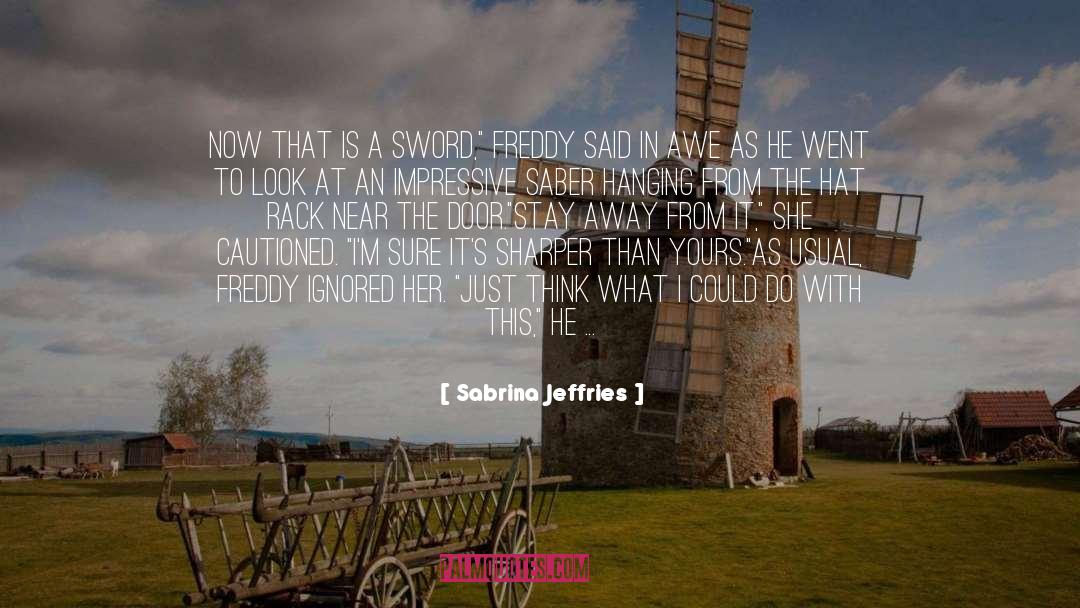 One Door Away From Heaven quotes by Sabrina Jeffries