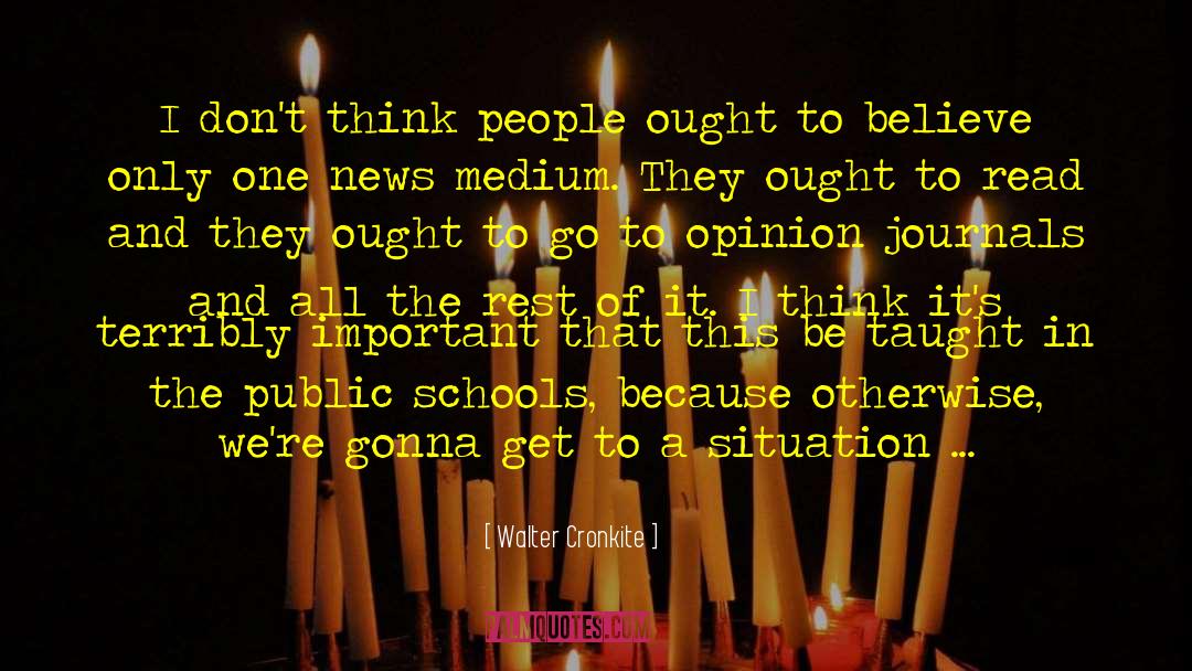 One Evening In Paris quotes by Walter Cronkite