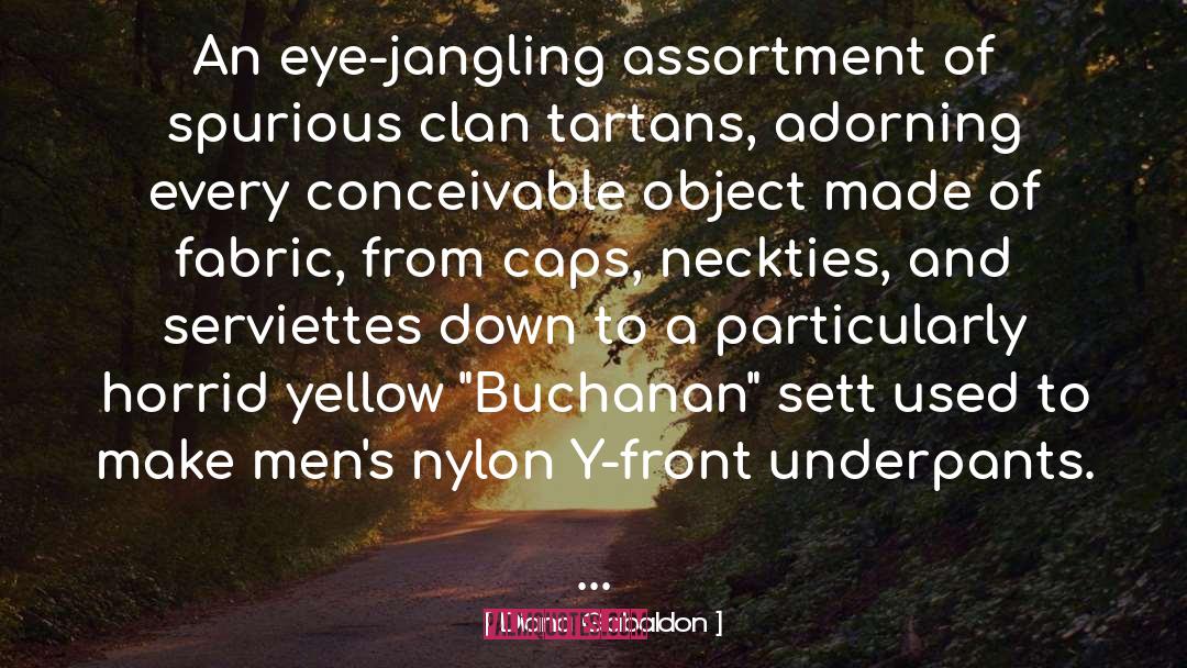 One Fearful Yellow Eye quotes by Diana Gabaldon