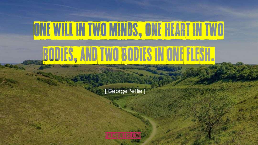 One Flesh quotes by George Pettie