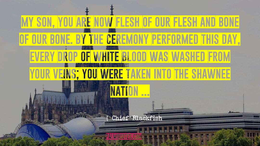 One Flesh quotes by Chief Blackfish