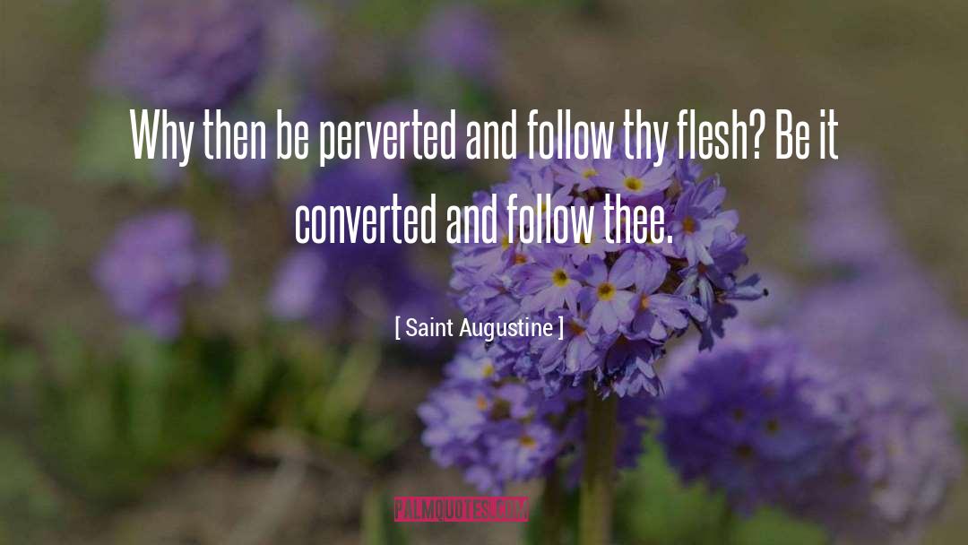 One Flesh quotes by Saint Augustine
