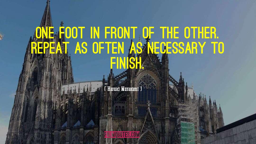 One Foot In The Grave quotes by Haruki Murakami