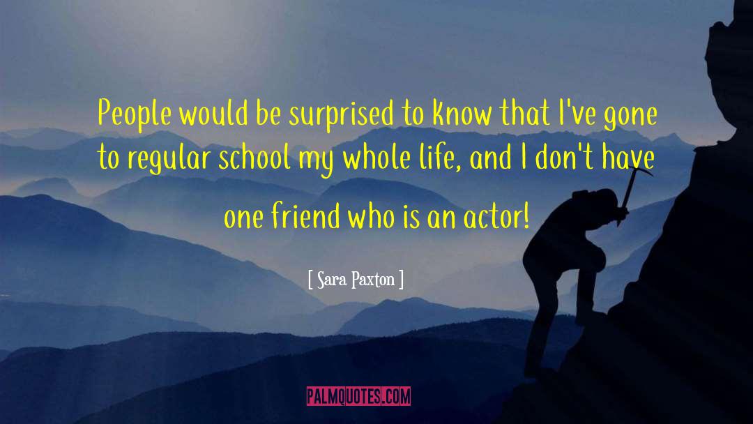 One Friend quotes by Sara Paxton