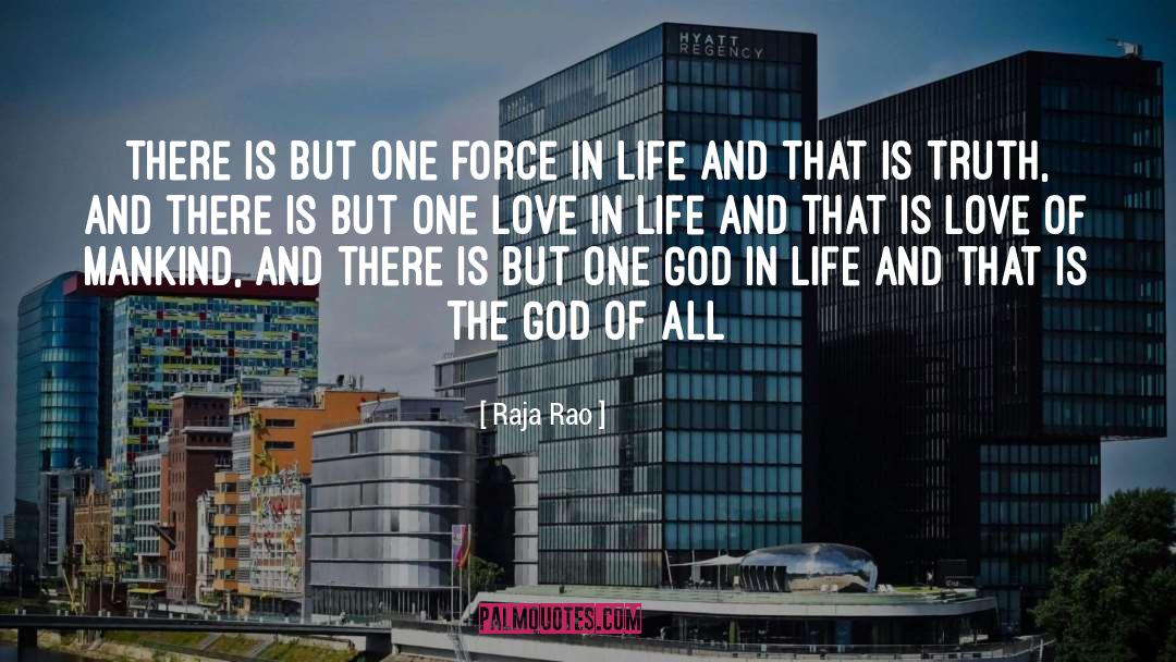 One God quotes by Raja Rao