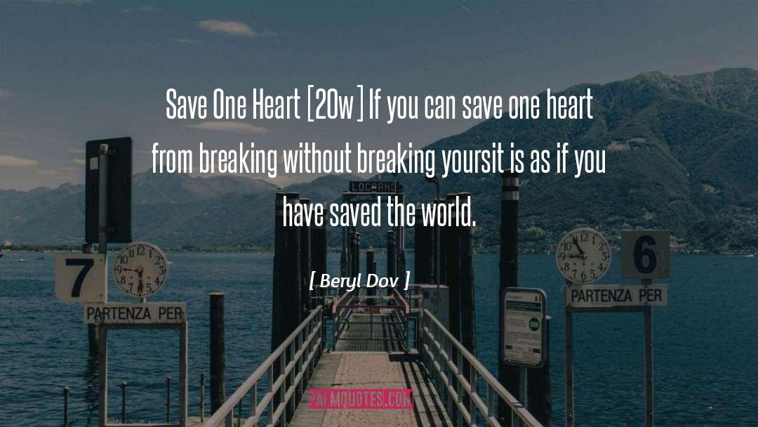 One Heart quotes by Beryl Dov