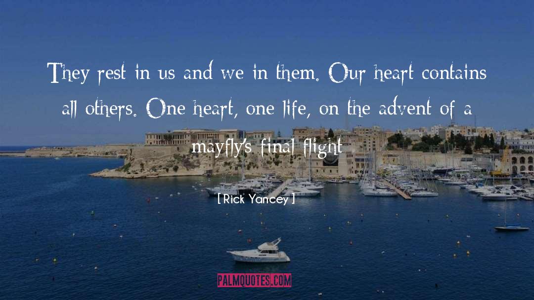 One Heart quotes by Rick Yancey