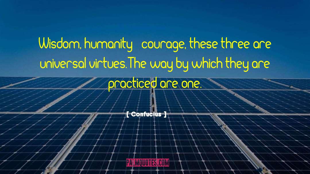 One Humanity quotes by Confucius