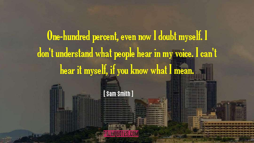 One Hundred Names quotes by Sam Smith