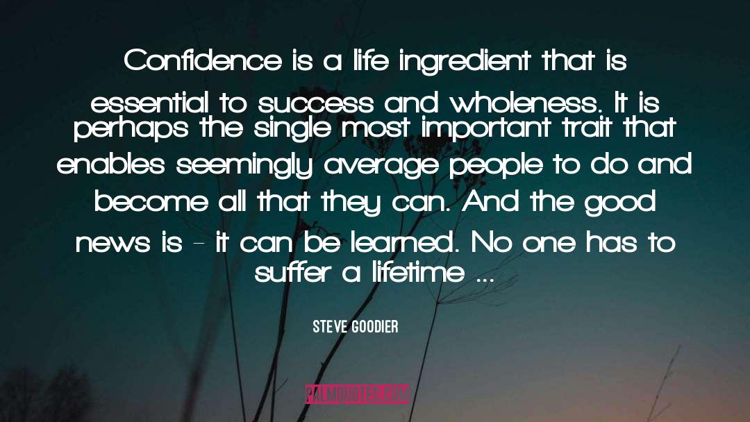 One Ingredient Chef quotes by Steve Goodier